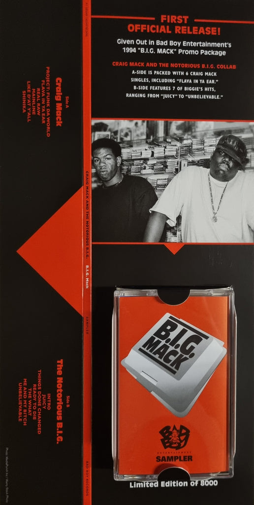 Craig Mack / Notorious B.I.G. : B.I.G. Mack (LP, Ltd, RE, Smplr + Cass, Ltd, Smplr)