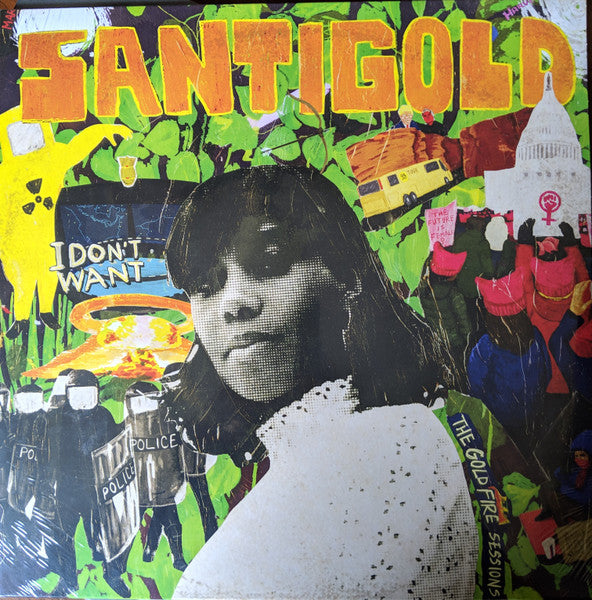 Santigold : I Don't Want: The Gold Fire Sessions (LP, Album, Ltd, Mixed, Bla)