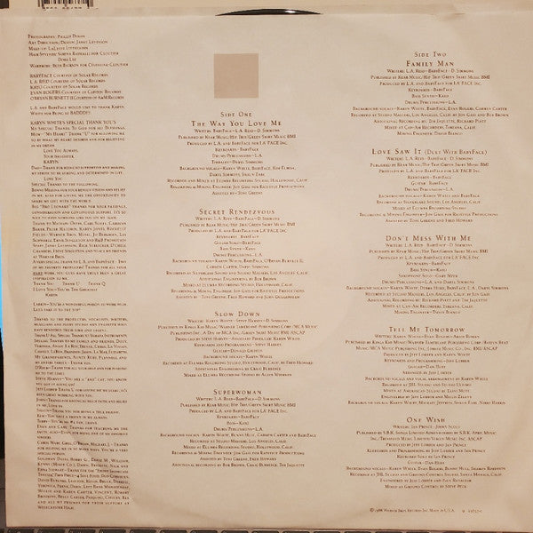 Karyn White : Karyn White (LP, Album)