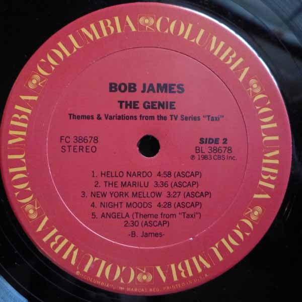 Bob James : The Genie: Themes & Variations From The TV Series "Taxi" (LP, Album)