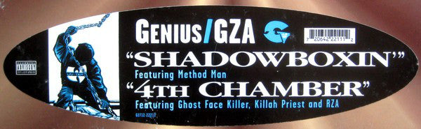 The Genius / GZA : Shadowboxin' / 4th Chamber (12")