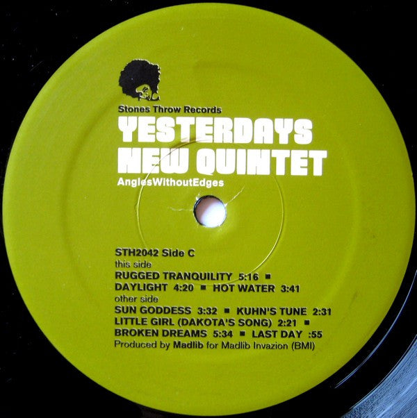 Yesterdays New Quintet : Angles Without Edges (2xLP, Album)