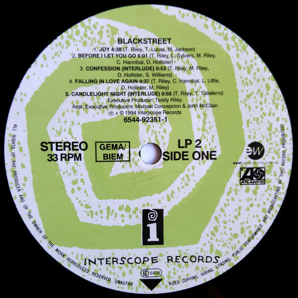 Blackstreet : Blackstreet (2xLP, Album)