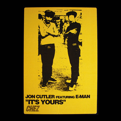 Jon Cutler Feat. E-Man : It's Yours (12")