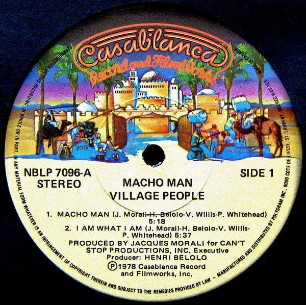 Village People : Macho Man (LP, Album)