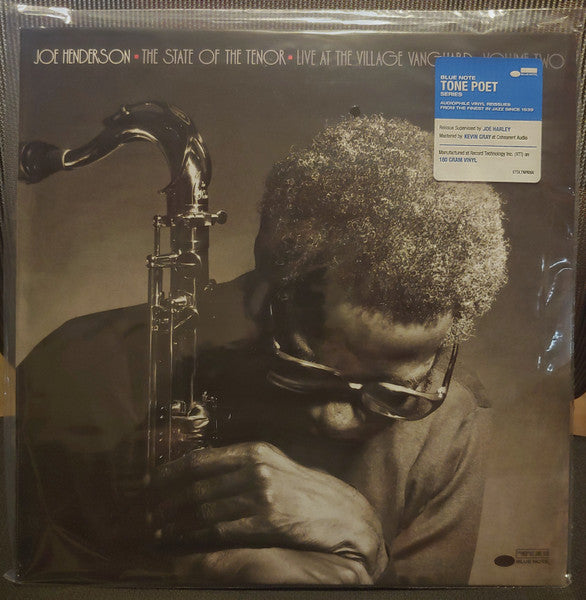 Joe Henderson : The State Of The Tenor - Live At The Village Vanguard - Volume Two (LP, Album, RE, 180)