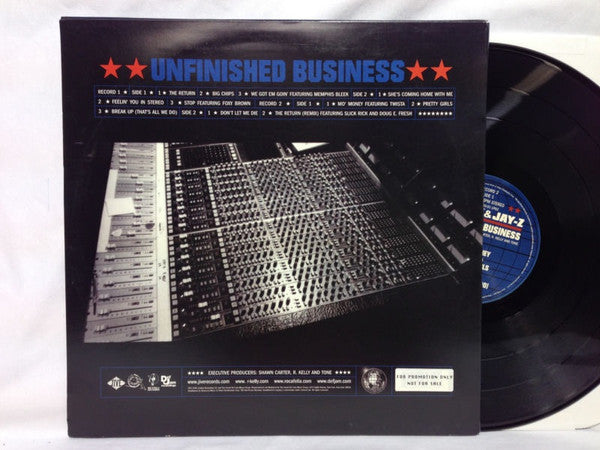 R. Kelly & Jay-Z : Unfinished Business (2xLP, Album)