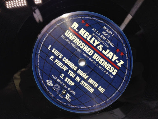 R. Kelly & Jay-Z : Unfinished Business (2xLP, Album)