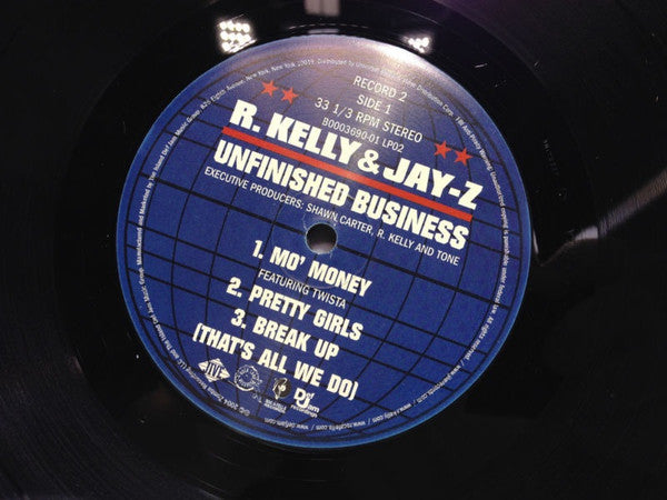 R. Kelly & Jay-Z : Unfinished Business (2xLP, Album)