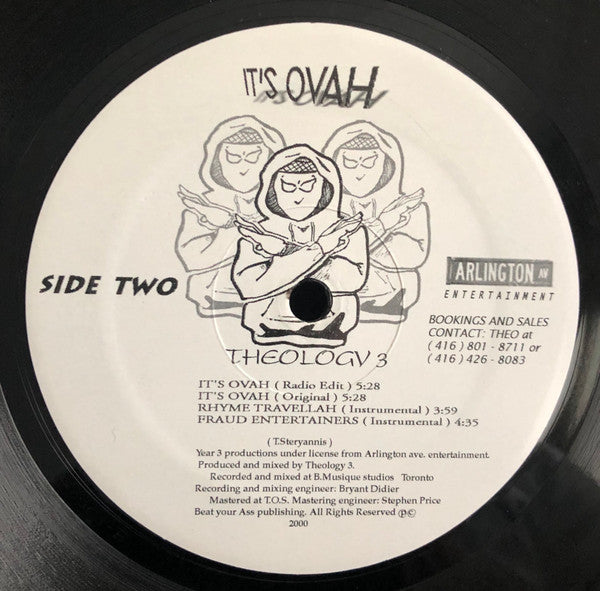 Theo 3 : It's Ovah (12")
