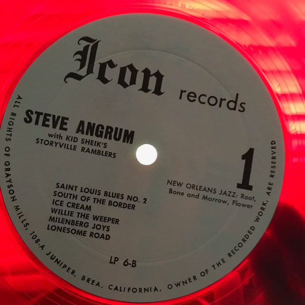 Steve Angrum With Kid Sheik's Storyville Ramblers : Steve Angrum with Kid Sheik's Storyville Ramblers (LP, Album)