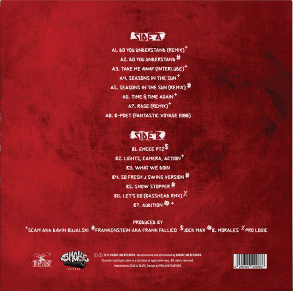 Thrust (5) : Past, Present, Future (LP, Comp, Ltd, Red)