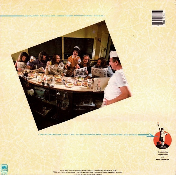 Supertramp : Breakfast In America (LP, Album)