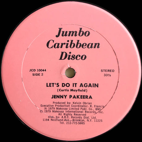 Jenny Pakeera : You On My Mind / Let's Do It Again (12", Single)