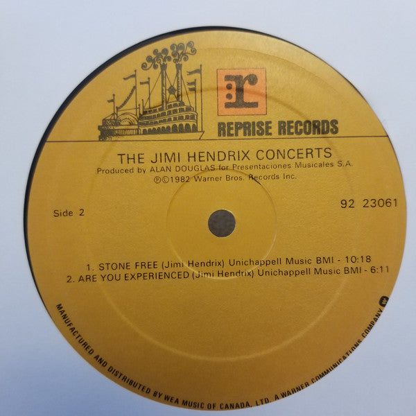 Jimi Hendrix : The Jimi Hendrix Concerts (2xLP, Comp, Gat)