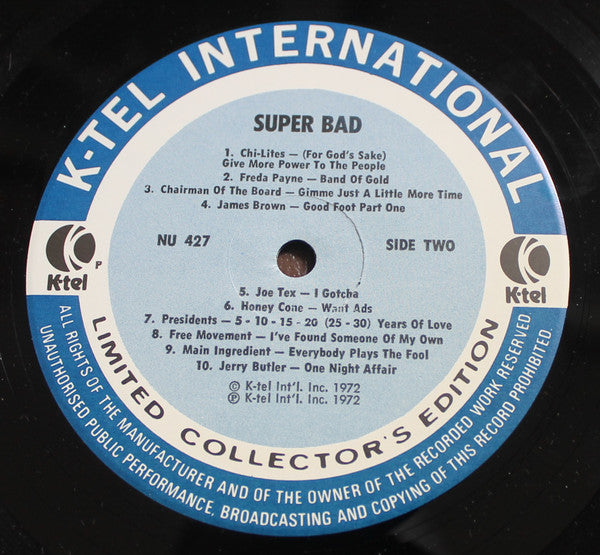 Various : Super Bad (LP, Comp, Ltd)