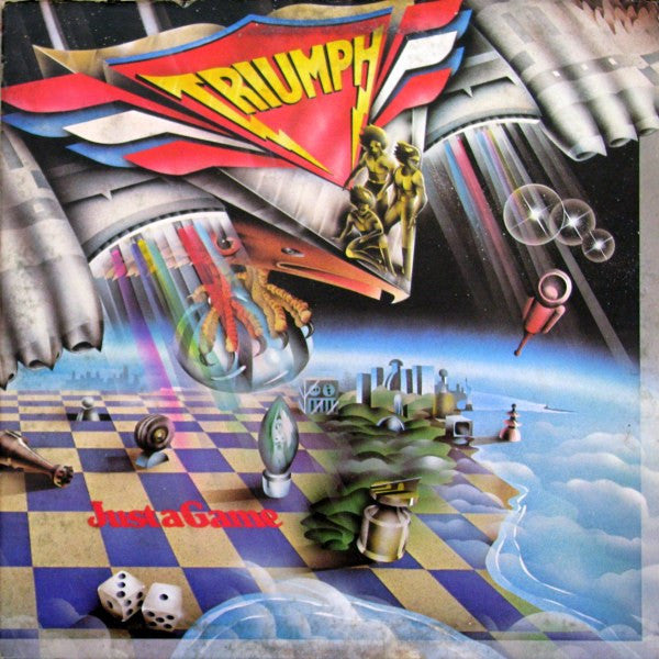 Triumph (2) : Just A Game (LP, Album, Gat)