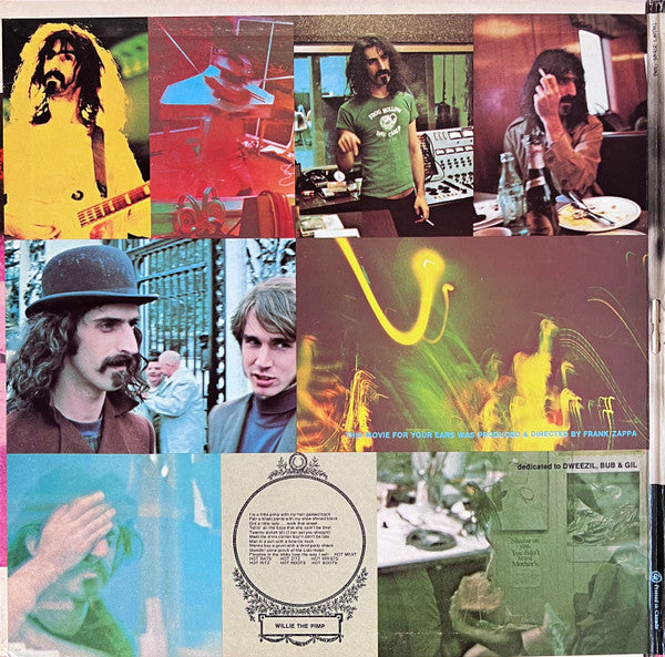 Frank Zappa : Hot Rats (LP, Album, RE, Gat)