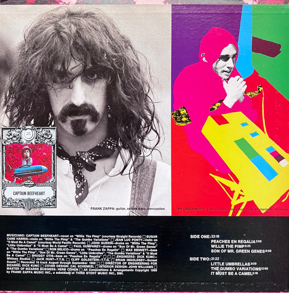 Frank Zappa : Hot Rats (LP, Album, RE, Gat)