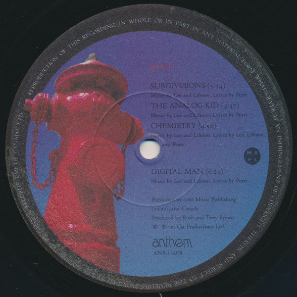 Rush : Signals (LP, Album)