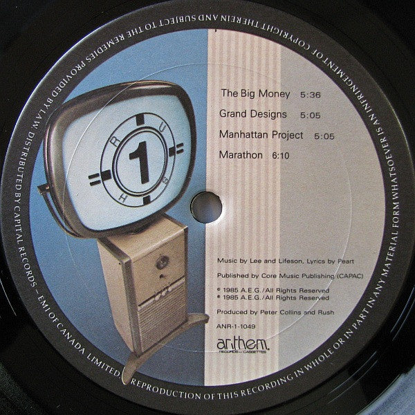 Rush : Power Windows (LP, Album)