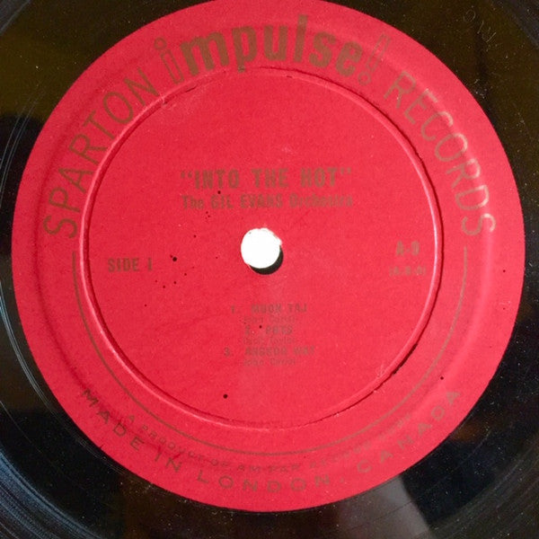 Gil Evans And His Orchestra : Into The Hot (LP, Mono, Gat)