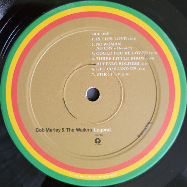 Bob Marley & The Wailers : Legend (The Best Of Bob Marley And The Wailers) (LP, Comp, Ltd, RE)