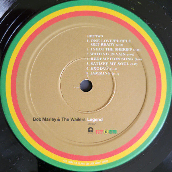 Bob Marley & The Wailers : Legend (The Best Of Bob Marley And The Wailers) (LP, Comp, Ltd, RE)