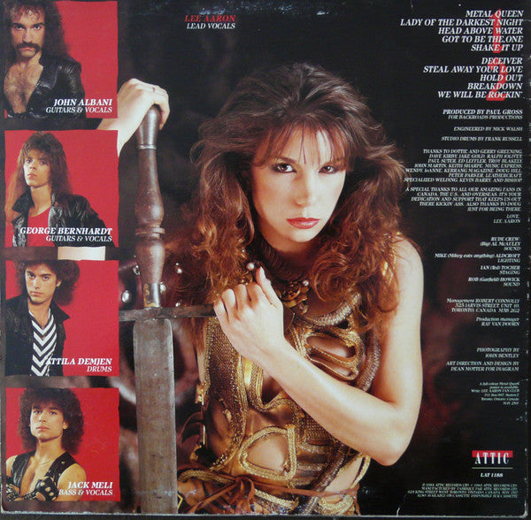 Lee Aaron : Metal Queen (LP, Album)