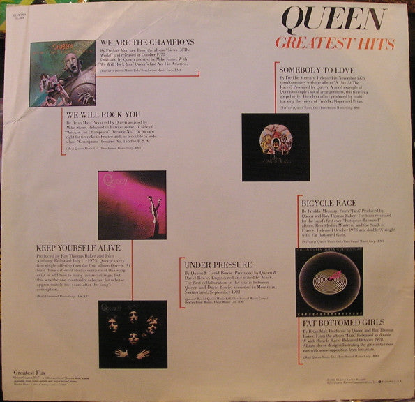 Queen : Greatest Hits (LP, Comp, All)