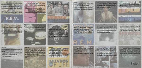 R.E.M. : The Best Of R.E.M. In Time 1988-2003 (2xLP, Comp, RE, 180)