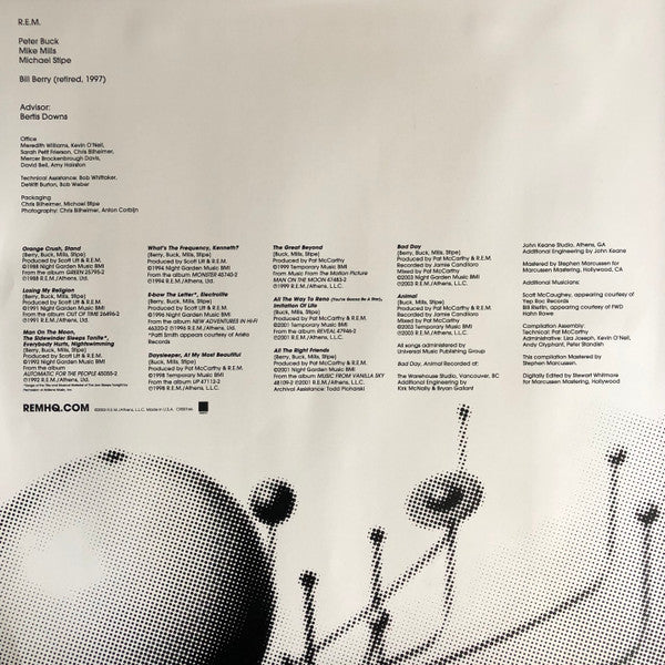 R.E.M. : The Best Of R.E.M. In Time 1988-2003 (2xLP, Comp, RE, 180)
