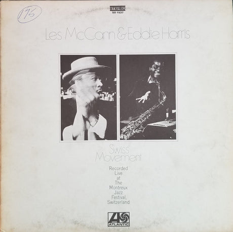 Les McCann & Eddie Harris : Swiss Movement (LP, Album, RE)