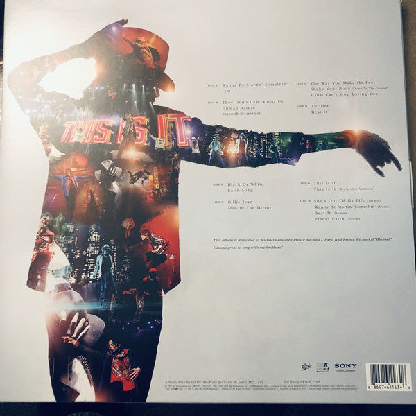 Michael Jackson : The Music That Inspired The Movie "Michael Jackson's This Is It" (Box, Ltd + 4xLP, Album, Comp)
