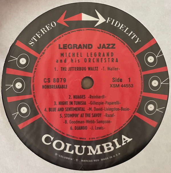 Michel Legrand Featuring Miles Davis : Legrand Jazz (LP, Album, RE, 180)