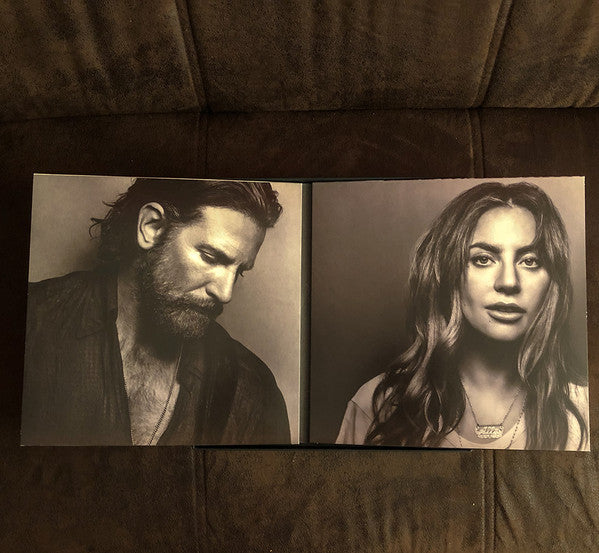 Lady Gaga, Bradley Cooper : A Star Is Born Soundtrack (Box, Ltd, Num + 2xLP, Album, Gol + CD, Album)