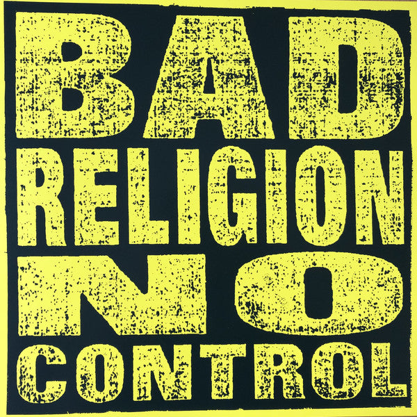 Bad Religion : No Control (LP, Album, RE)