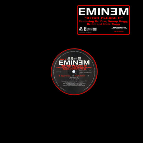 Eminem Featuring Dr. Dre, Snoop Dogg, Xzibit And Nate Dogg : Bitch Please II (12", Single)