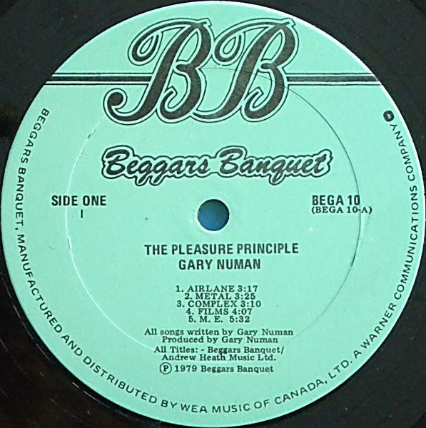 Gary Numan : The Pleasure Principle (LP, Album)