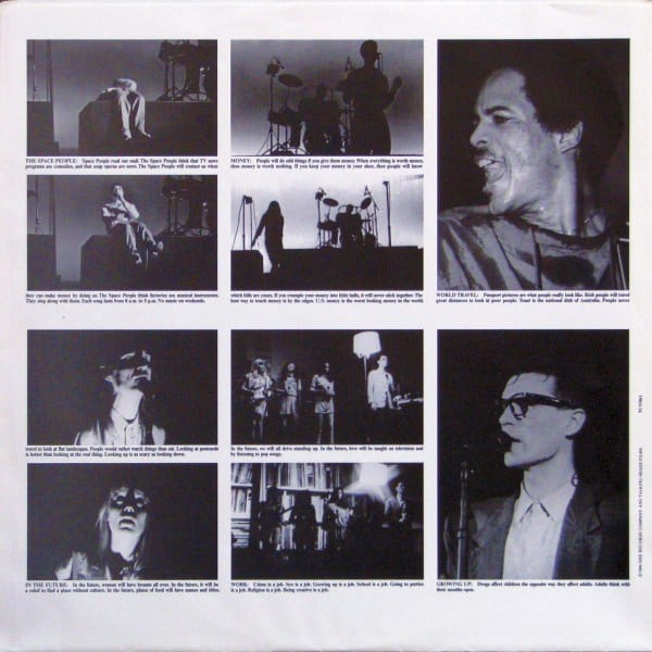 Talking Heads : Stop Making Sense (LP, Album, Qua)