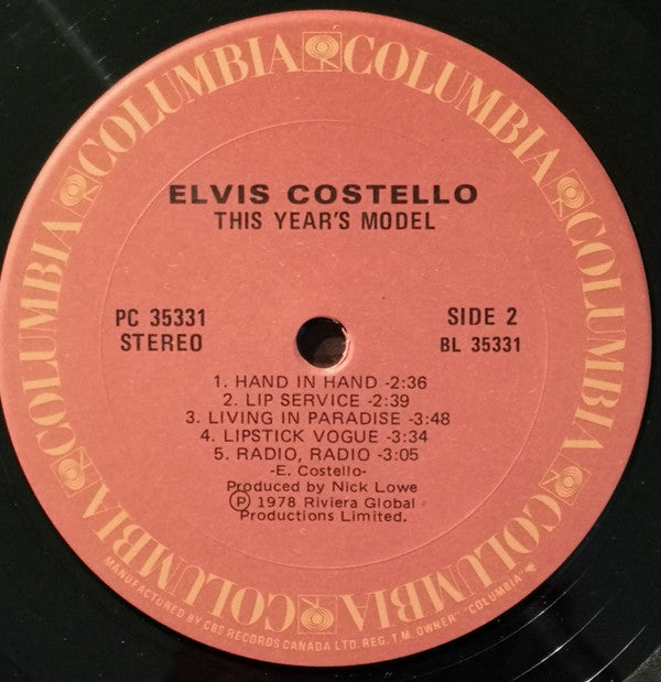Elvis Costello : This Year's Model (LP, Album)