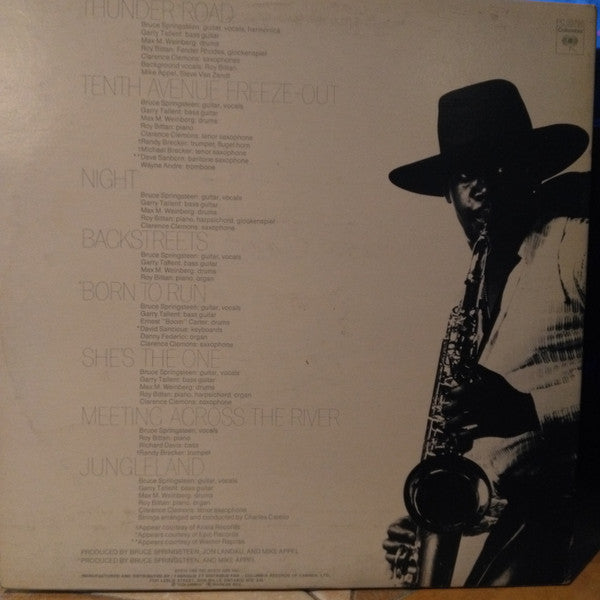 Bruce Springsteen : Born To Run (LP, Album, Gat)