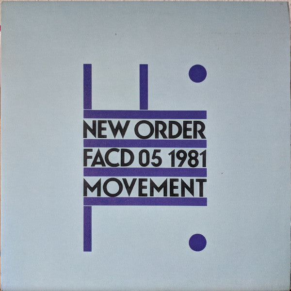 New Order : Movement (LP, Album, RP, Blu)