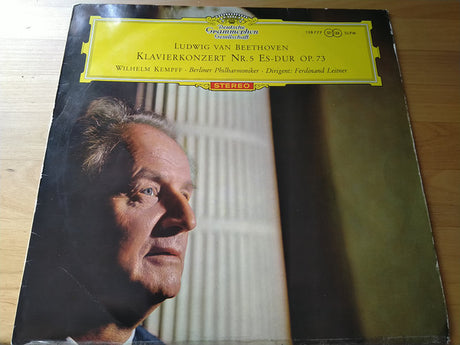 Ludwig van Beethoven, Wilhelm Kempff, Berliner Philharmoniker, Ferdinand Leitner : Klavierkonzert Nr.5 Es-Dur Op.73 (LP, RE, RP, Red)