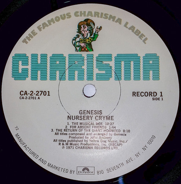 Genesis : Nursery Cryme / Foxtrot (2xLP, Comp, 72 )
