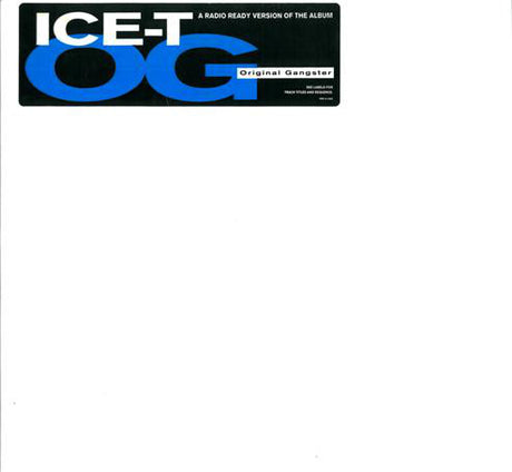 Ice-T : O.G. Original Gangster (2xLP, Album, Promo, Cle)