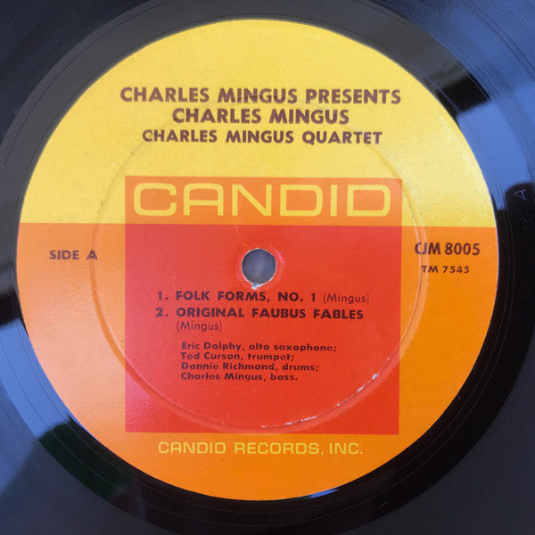 Charles Mingus : Presents Charles Mingus (LP, Album, Mono)