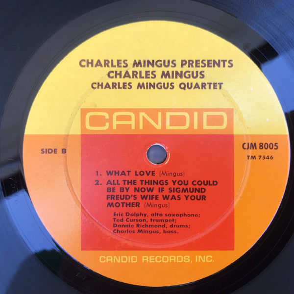 Charles Mingus : Presents Charles Mingus (LP, Album, Mono)