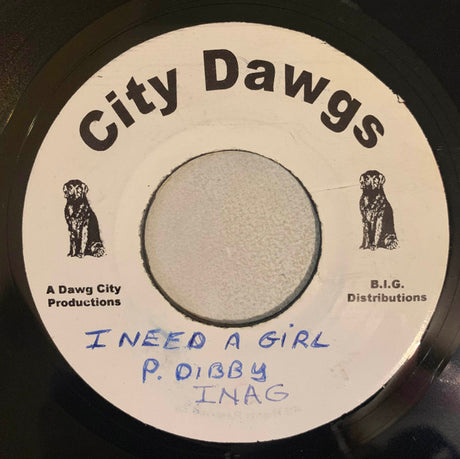 P. Diddy, Lil' Bow Wow : I Need A Girl / Take Ya Home (7", Unofficial)