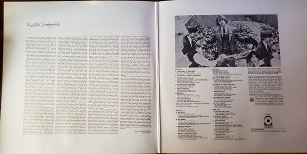 Buffalo Springfield : Buffalo Springfield (2xLP, Comp, RE)